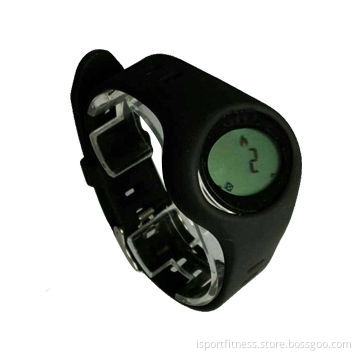 Bluetooth 4.0 pedometer with belt clip and wristband